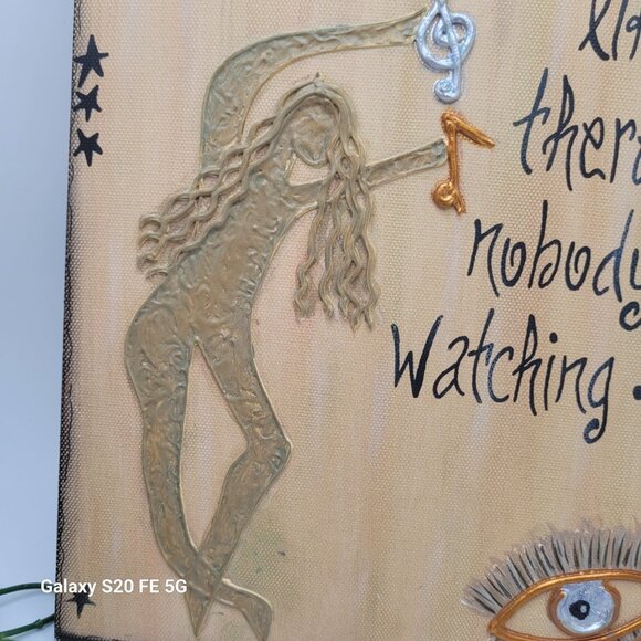 Rhonda Kullberg Art “Dance Like Nobody’s Watching” Painted Wall Art - Picture 5 of 12
